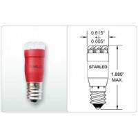 6S6 CANDELABRA SCREW BASE 188